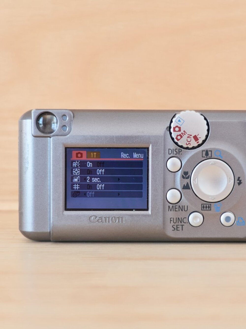 Canon PowerShot A410 3.2MP Compact Digital Camera 3.2x Zoom Silver Tested - Picture 5 of 8